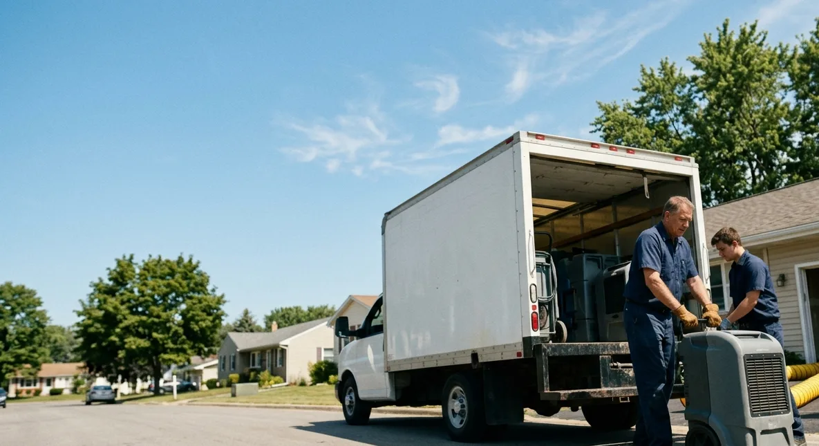 Water Damage Cleanup in Boggstown, IN near me
